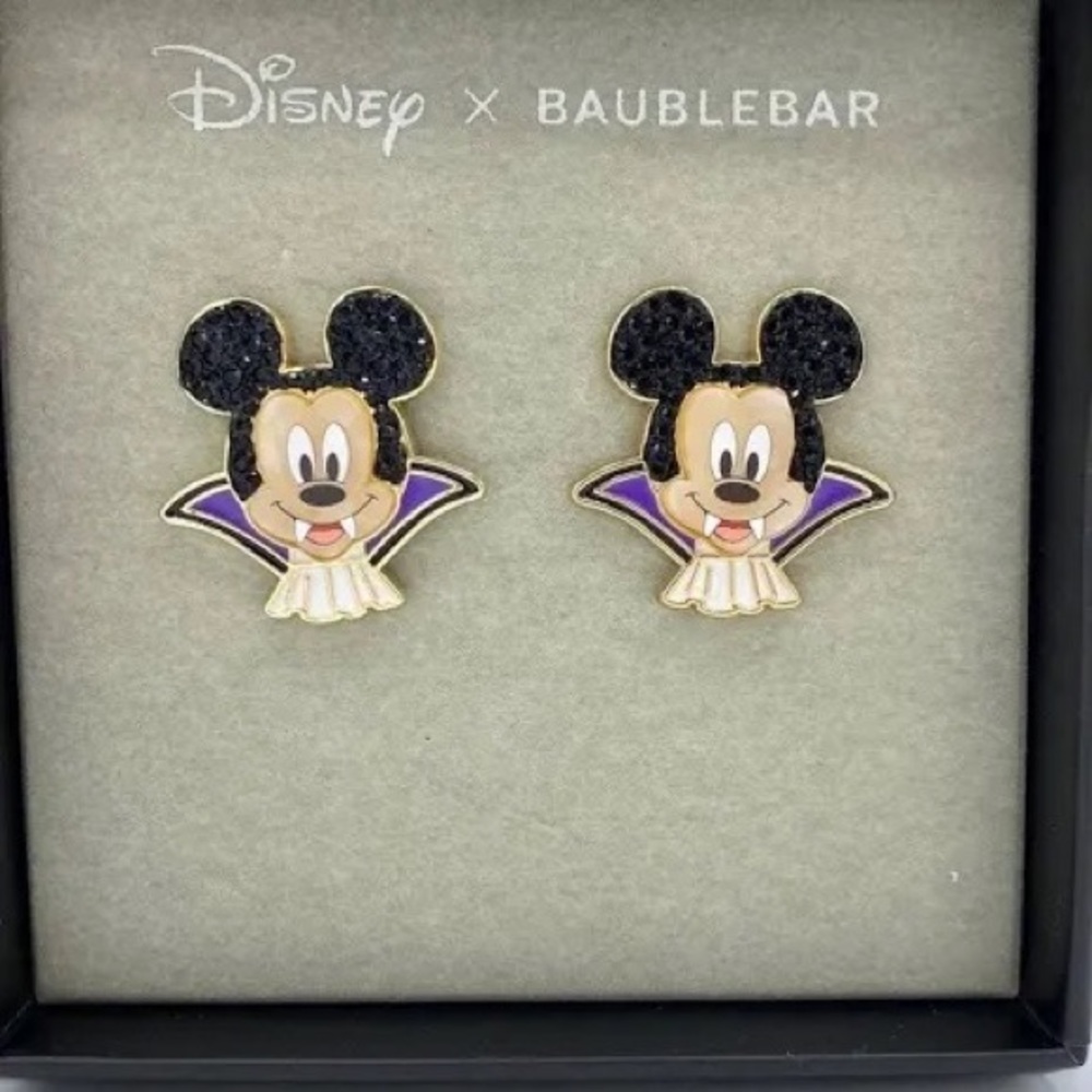 Disney X Baublebar Mickey Mouse Vampire Earrings
